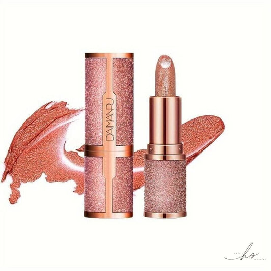Elevate your look with our Glitter Colour Changing Lipstick! Experience creamy texture, metallic finish, and long-lasting wear. Nourishing formula for soft, supple lips. Waterproof and lightweight. Perfect addition to your makeup collection